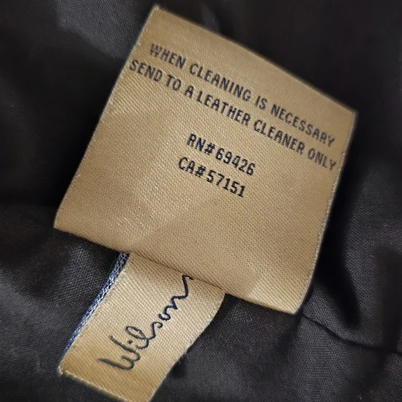 Wilsons Vintage USA Leather Jacket - Picture 11 of 16